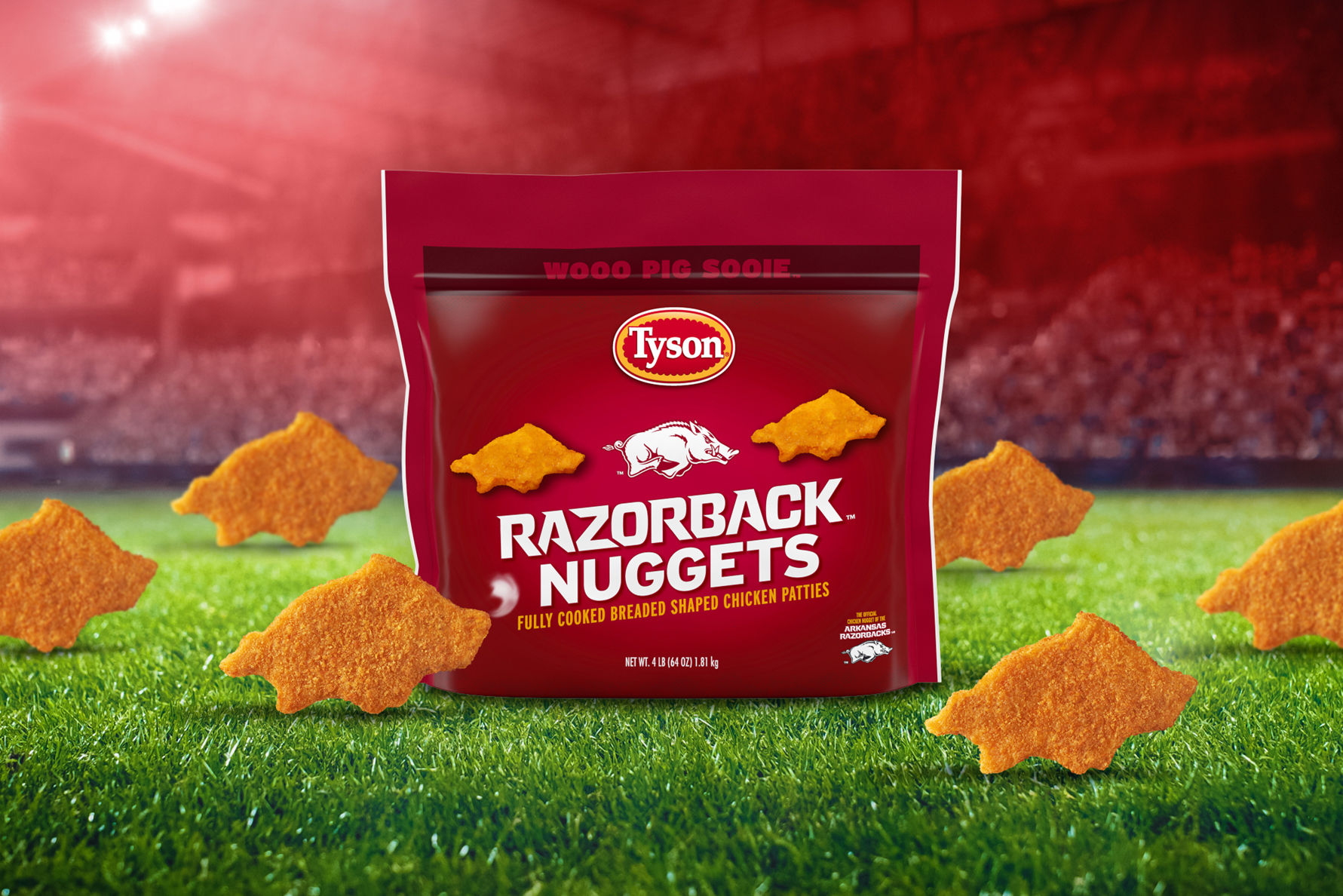 Tyson® Razorback™ Nuggets