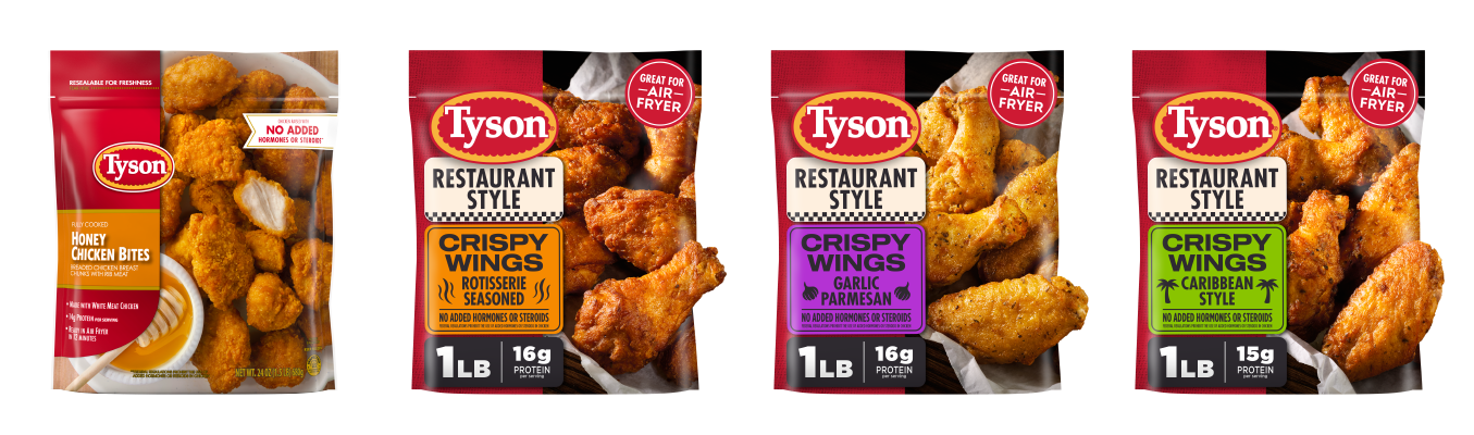 New Tyson Brand products