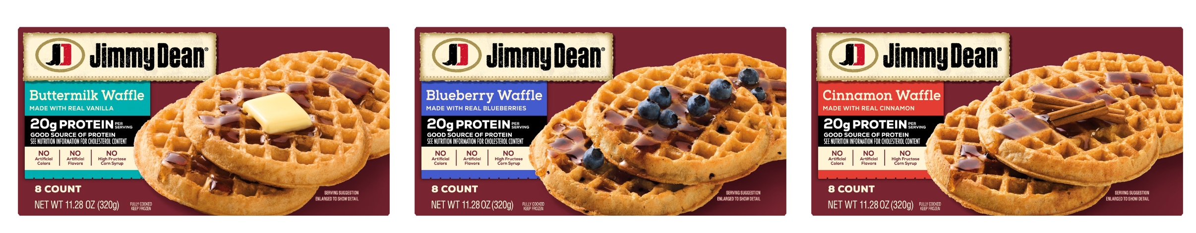 Jimmy Dean Protein Waffles